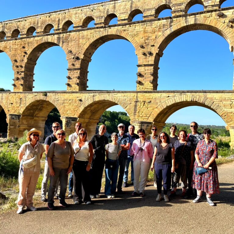 La 6eme Rencontre des communicants des Biens français du patrimoine mondial s’est tenue au Pont du Gard