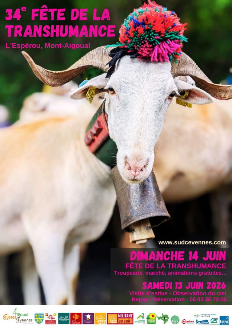 Fête de la transhumance 2026 à l'Espérou (Gard) - 13 et 14 juin